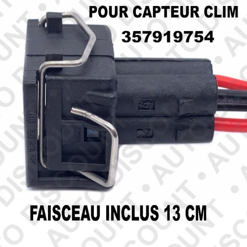 connecteur capteur pression climatisation POUR VW AUDI  357919754 - Picture 5 of 7