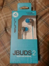 Jlabs Jbuds 2 Signature Earbuds Custom Fit Comfort Marine color