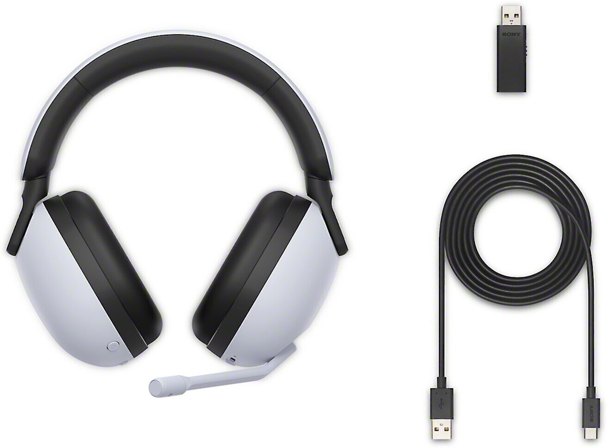 Sony Inzone H9 Over The Ear Wireless Headset - White for Sony Inzone H9 Over The Ear Wireless Headset - White for