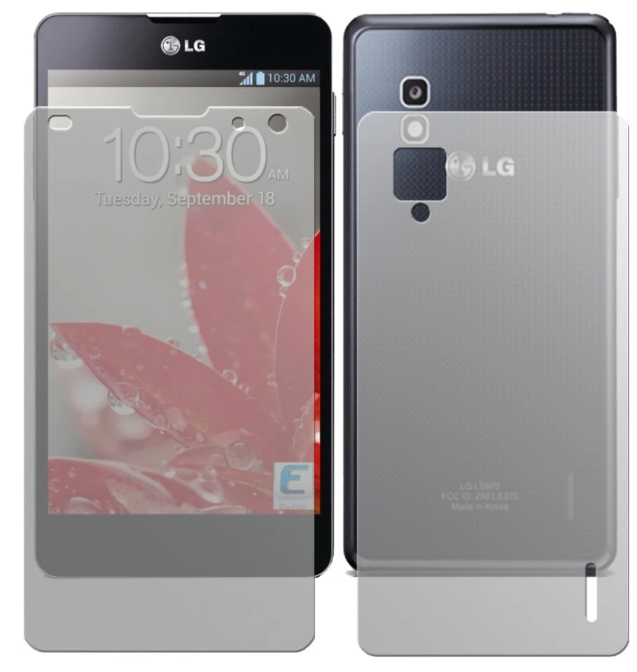 Pantalla para LG Optimus G E975 Protector de protectores mate - Imagen 2 de 4