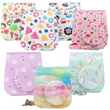 Case Cover PU Leather Shoulder Bag Fujifilm Instax Mini 11 / 9 Fuji Film Camera