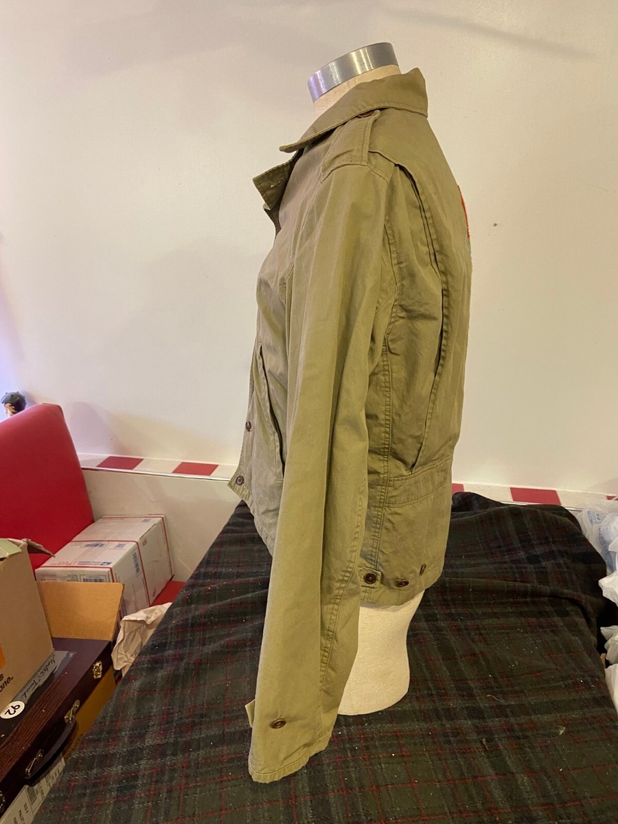 Polo Ralph Lauren Key West Olive Green Embroidered Bomber