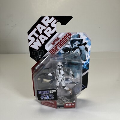 STAR WARS 2007 ''IMPERIAL JUMPTROOPER'' 30TH ANNIVERSARY-THE FORCE UNLEASHED NIB!