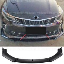 For KIA Optima 2016-2019 KDM Style Front Bumper Lip Splitter Spoiler Kits Matte