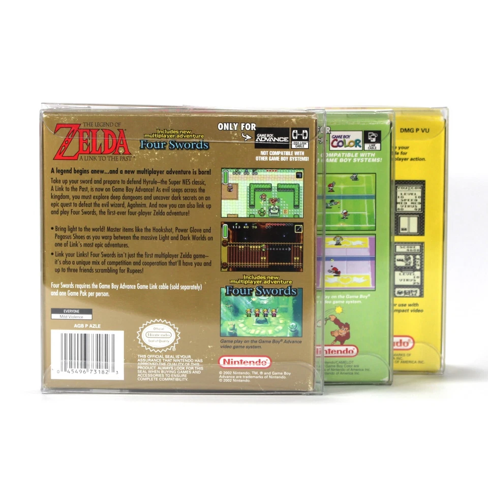 25 Gameboy Virtual Boy Box Protectors clear sleeves Protector CIB protective - Image 4 of 4