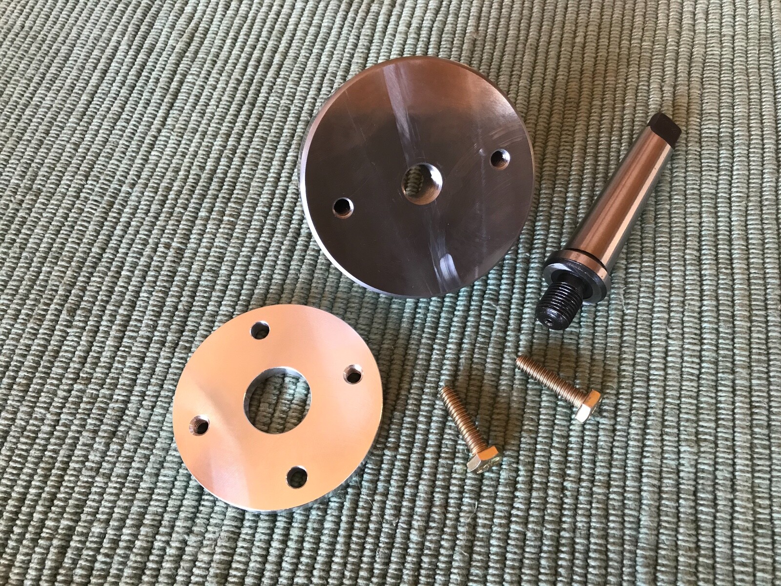 Lathe Crotch Center, Bench Block, MT2 Arbor, Tailstock Drill Pad