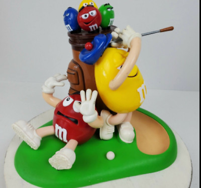 M&M's Golf Mulligan Ville Candy Dispenser FIRST IN A SERIES Limited Edition 