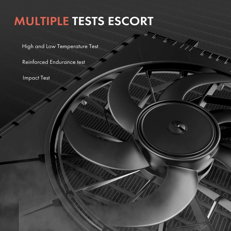 Radiator Fan Assembly for Ford Taurus 1990-1995 Lincoln Continental 1990-1994 - Image 4 of 4