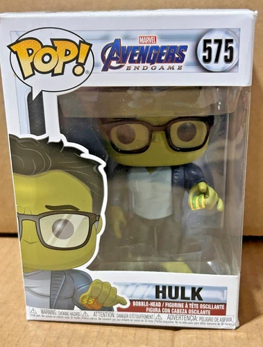 Funko Pop! Vinyl: Marvel Avengers Endgame - Hulk with Taco #575 *DMG BOX