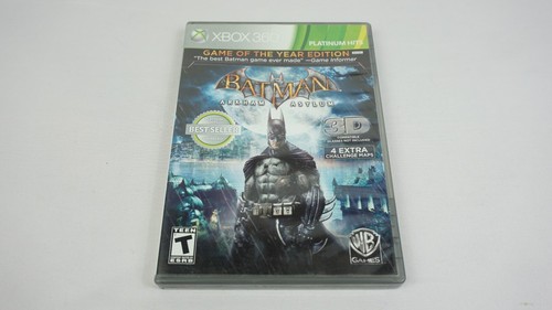 Batman Arkham Asylum Xbox 360 Game of the Year Edition Tested & Working - Picture 2 of 8