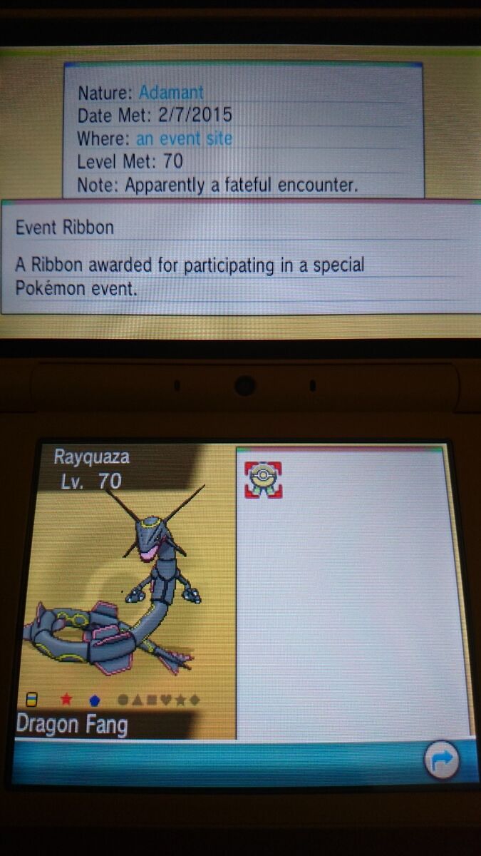 Shiny Rayquaza 6IV Pokemon X/Y OR/AS S/M Us/um Sword/shield -  Sweden