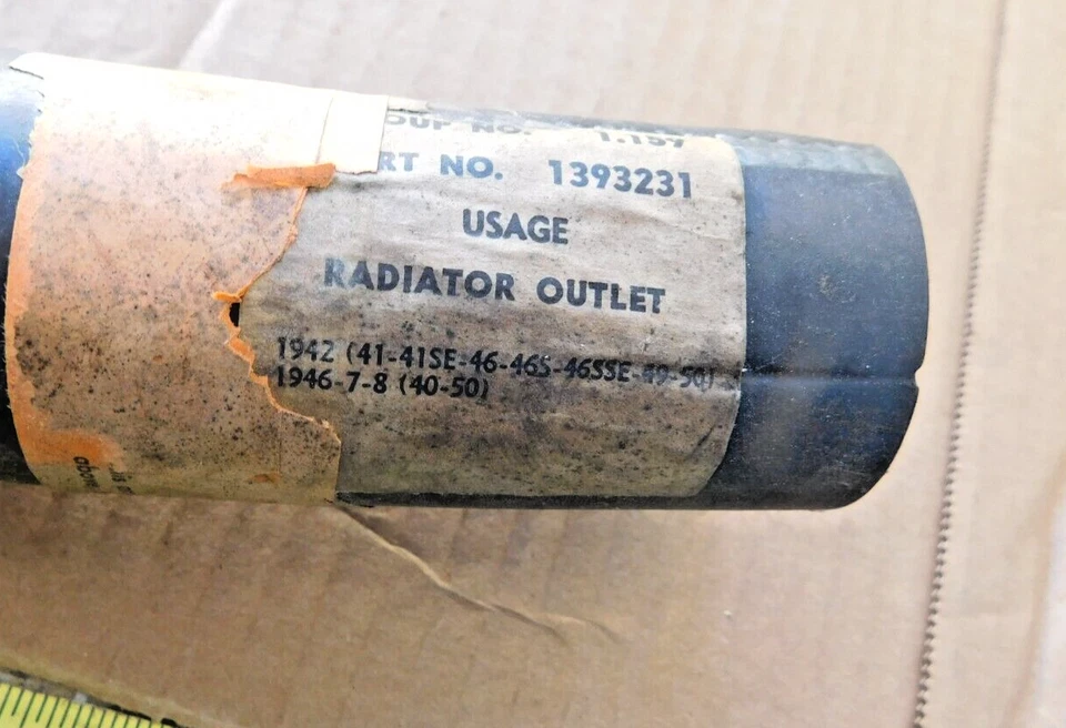 NEW RADIATOR OUTLET HOSE 1942-48 BUICK SERIES 40 & SERIES 50 (SEE BELOW) 1946 - Image 2 of 4