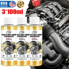 3*100ML Anti-Wear Engine Treatment Oil Additive Noise Reduction and Shaking Cure