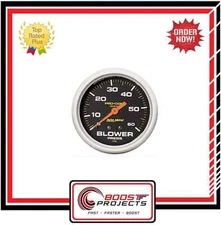 AutoMeter 2-5/8" Pro-Comp Analog Blower Pressure Gauge 0-60 PSI 5402