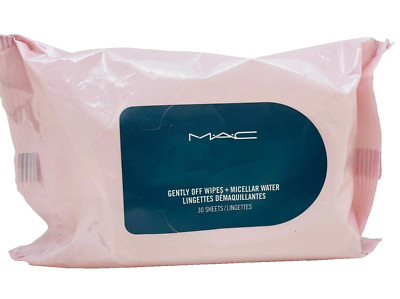MAC Gently Off Wipes + Micellar Water 30 wipes Cleansers - NEW