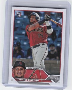 2023 Topps Update Gabriel Moreno US161 Rookie Vintage Stock /99 Arizona 