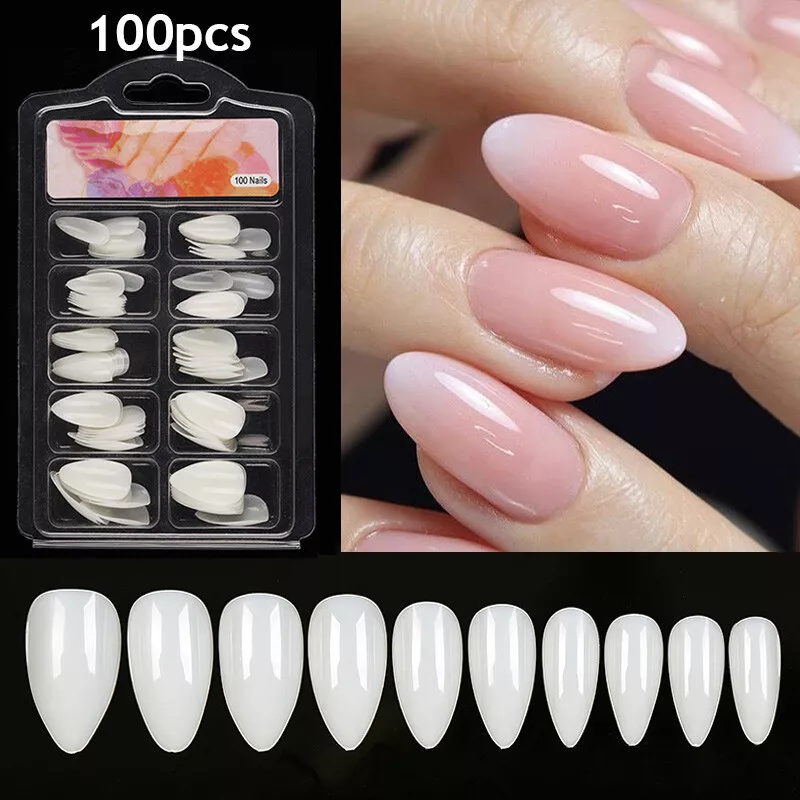 Transparent nails 2024