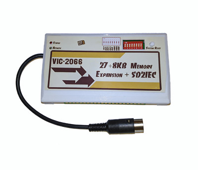 Commodore VIC-20 Memory Expansion 35KB Switchable RAM + SD2IEC VIC-2066