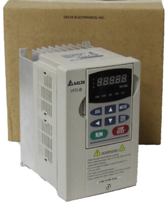 DELTA Variable Frequency Drives VFD-B Series VFD037B23A 3.7kw/220v