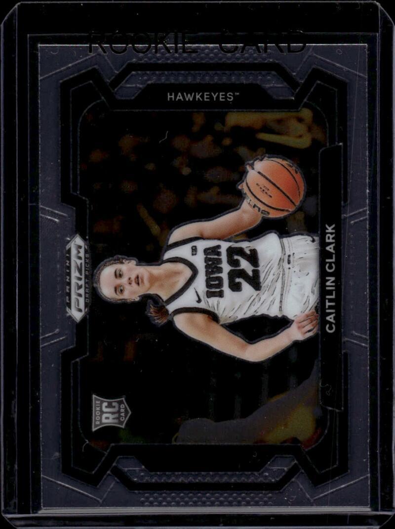 2024-25 Panini Prizm Draft Picks Variation #57 Caitlin Clark Iowa