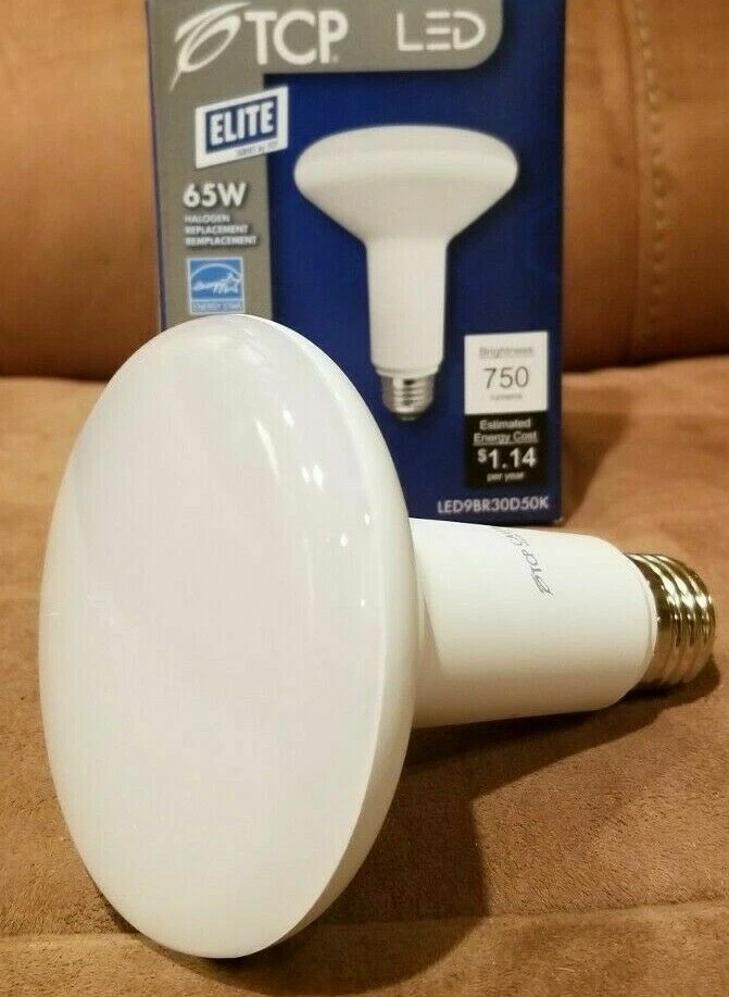 Elite LED Lamps TCP LED 9W BR30 Dimmable 5000K, LED9BR30D50K - Image 4 of 4