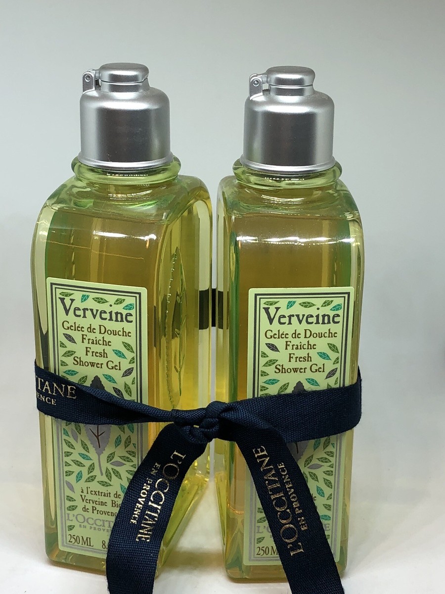 2 X L'OCCITANE EN PROVENCE VERVEINE FRESH SHOWER GEL Limited