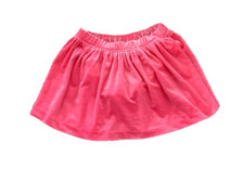 Gymboree Pink Velour Elasticized Waist Skirt Sz 2 2T NWT