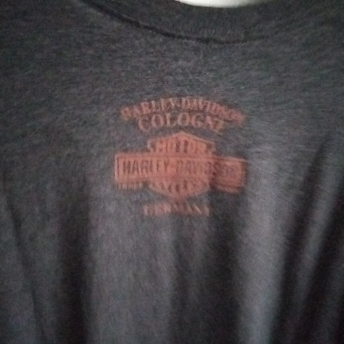 Harley-Davidson Motorcycles Cologne Germany Size 2XL Heathered Gray Shirt - Picture 9 of 9