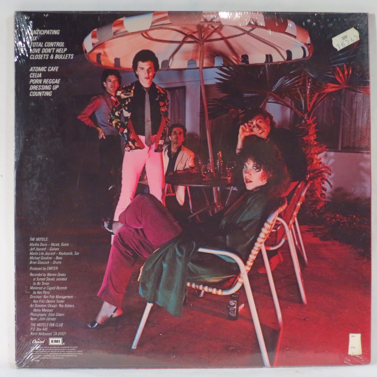 THE MOTELS/モーテルズ/ CAREFUL/ 1980年 The Motels -