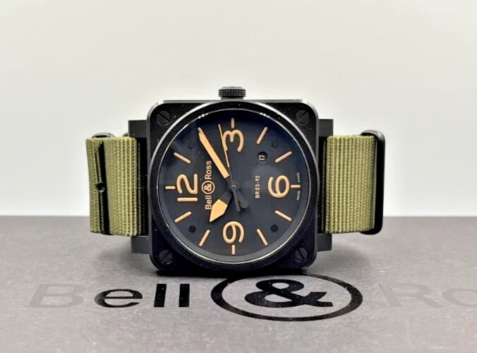 RARE MINT Fullset Men's Automatic Bell & Ross BR 03-92 Heritage - Image 2 of 4