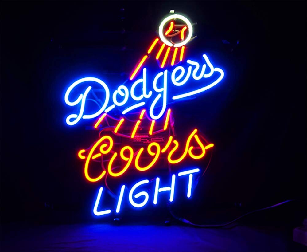 Los Angeles Dodgers Coors Light Beer 20