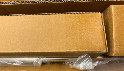 West Elm Contour Adjustable Curtain Rod 60-108 Brushed Nickle - Picture 2 of 4