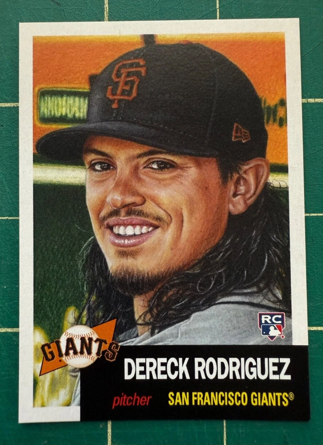 Dereck Rodriguez trading card