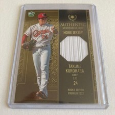 BBM 2022 Loupre Hiroshima Takumi Kurohara Jersey Card Limited 200