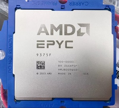 AMD EPYC 9375F CPU 32 Cores64 Threads 3.8-4.5GHz 320W 256MB Server Processors