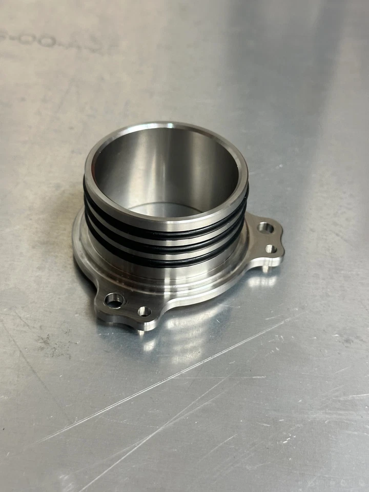 Brida de escape de tocho de alto flujo Honda CR500 1985-2001 Foto 3 de 4