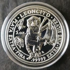 2012 Royal Silver Company 1oz Silver Extra-Fine Leoncito Round in a Capsule
