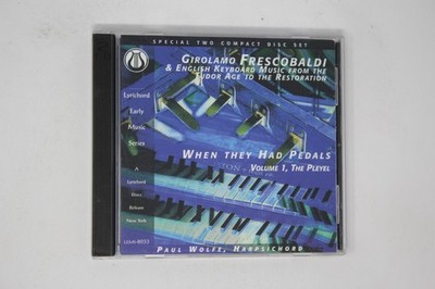 Girolamo Frescobaldi When They Had Pedals Vol.1 2cd