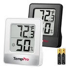 TempPro TP49 Indoor Hygrometer LCD Digital Temperature Humidity For Room Monitor