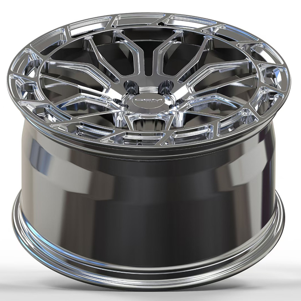 20" GEM G8T Forged Wheels Aero Lip Style Chrome for Audi R8 Gen 1