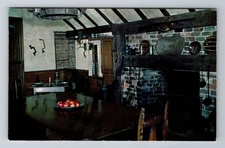 Charlottesville VA-Virginia, Interior Of Michie Tavern, Vintage Postcard