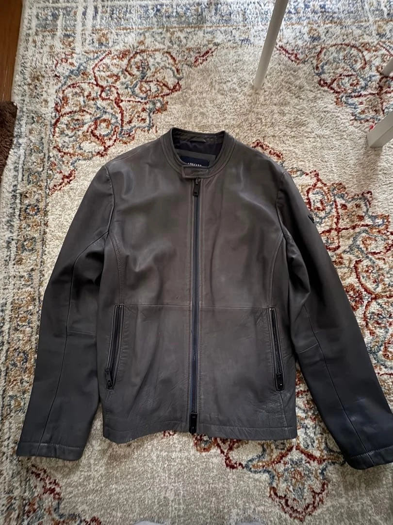 ARMANI Leather Coats & Jackets for Men for Sale | Shop New & Used