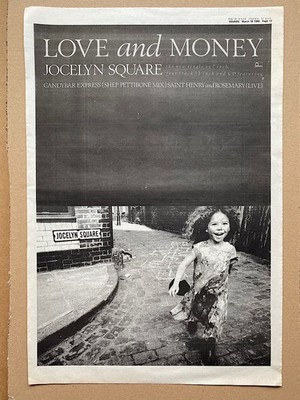 - SAXON INNOCENCE IS NO EXCUSE POSTER SIZED original music press advert from 198