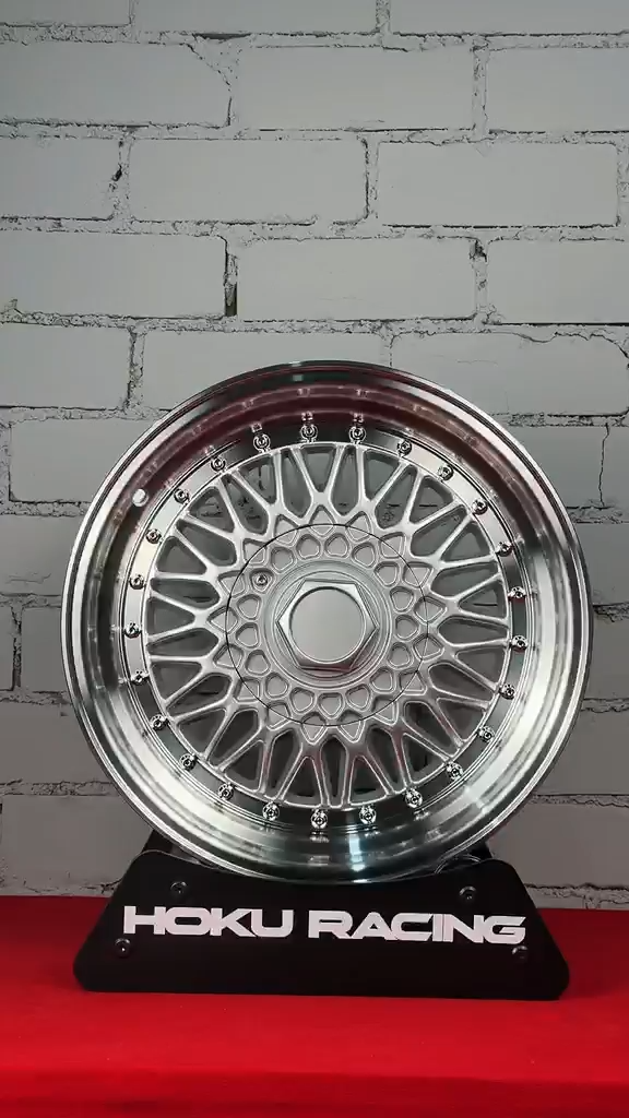 4X 16 inch BBS RS style 5X120 8J + 9J wheels deep dish fit for BMW