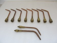 QTY 8 Victor 3-W Welding Brazing Torch Tip 300 Series L-TEC 15 and 30