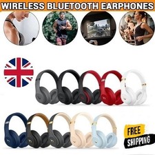 Image of Genuine Beats Studio3 Wireless Noise Cancelling Over-Ear Headphones - UK Version