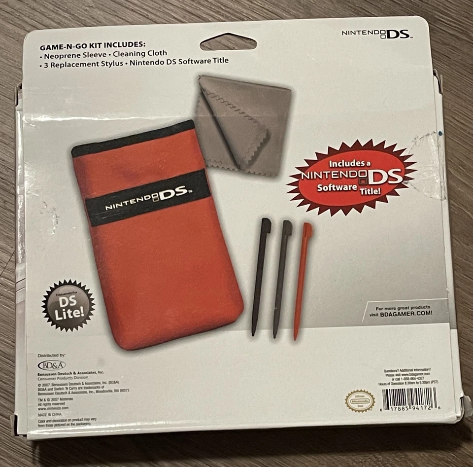 Game Boy Advance SP / Nintendo DS Game N Go Kit With Case & Elite Beat Agents - Image 2 of 2