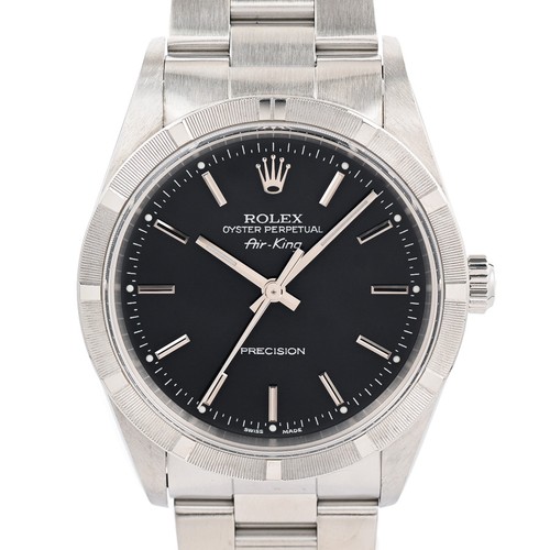 ROLEX Air King 14010M Watches / black Mechanical Automatic mens
