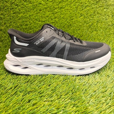 Skechers Max Cushioning Glide-Step Womens Size 7D Black Running Shoes Sneakers