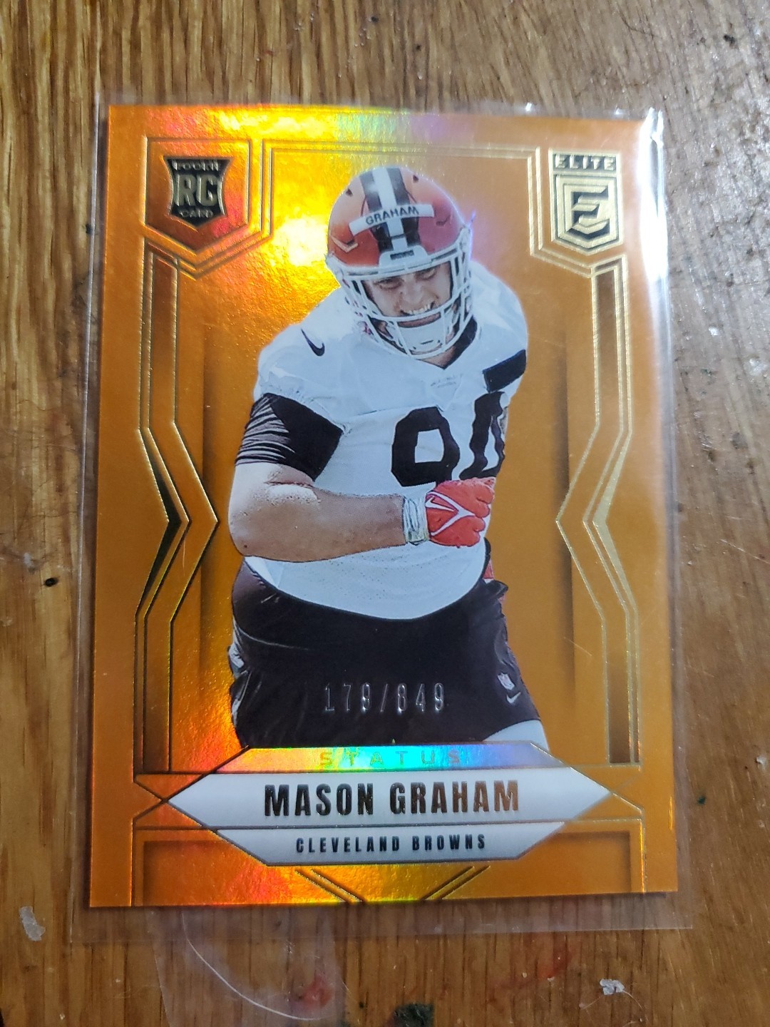 2025 Donruss Elite Mason Graham Status Metallic Orange Parallel RC 179/849 #125